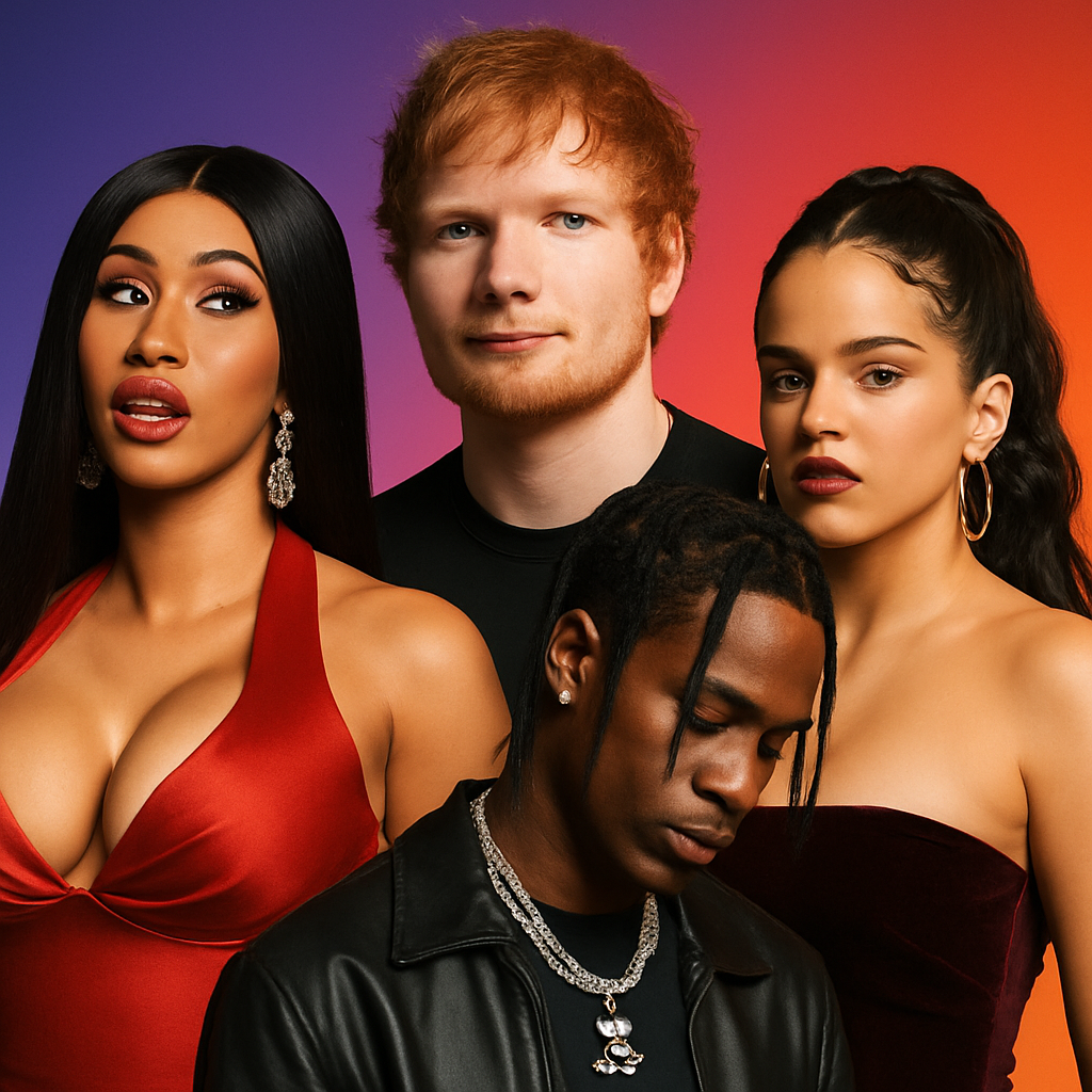 Cardi B, Ed Sheeran e Mais: Os Álbuns Que Prometem Explodir nas Paradas Ainda Este Ano!