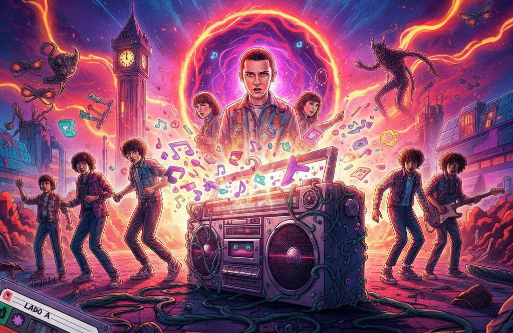 Playlist Completa de Stranger Things 5 Vol. 1: Todas as Músicas que Estão Bombando! 🔥