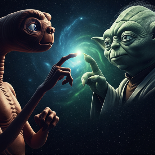 ET e Stars Wars